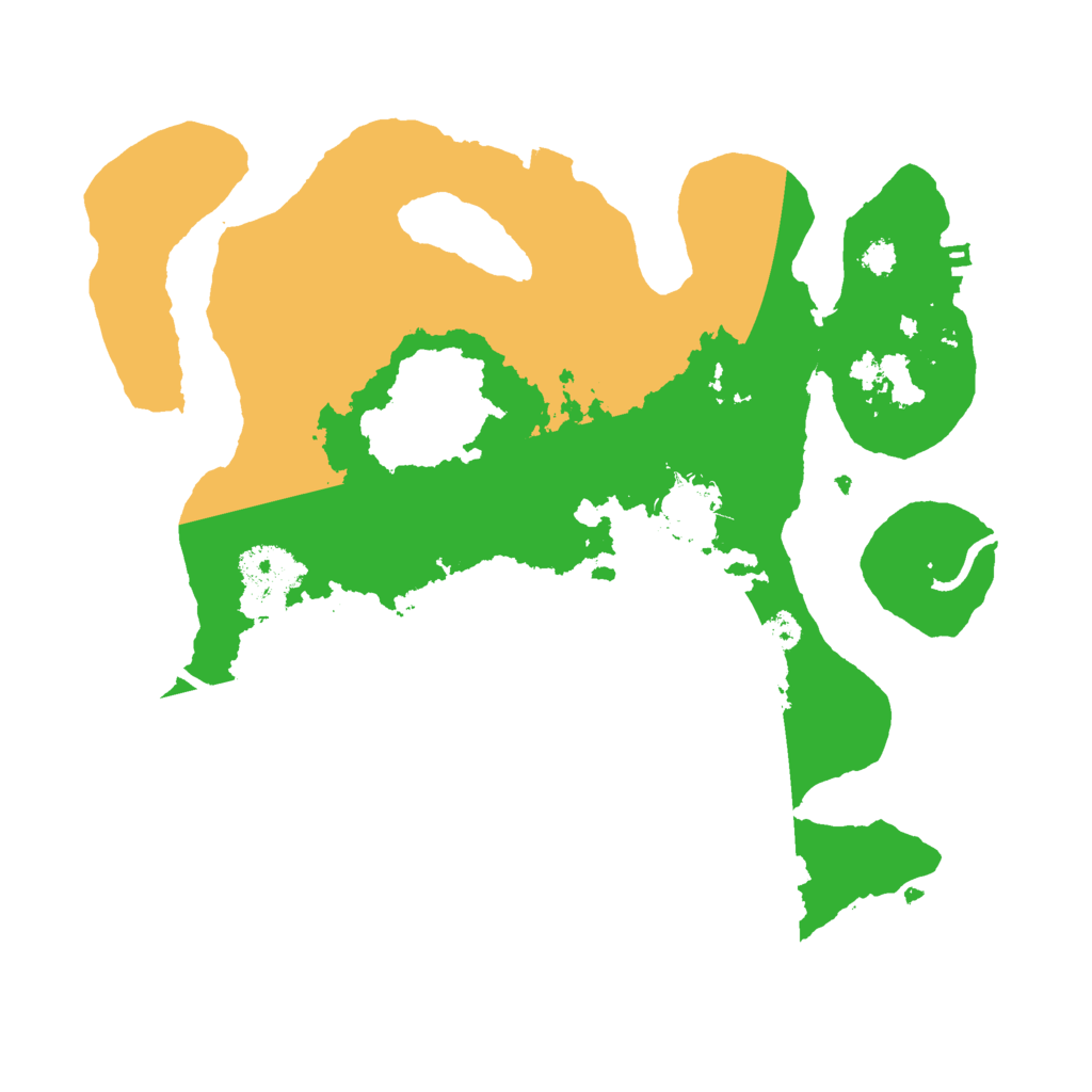 Biome Rust Map: Procedural Map, Size: 3000, Seed: 502766