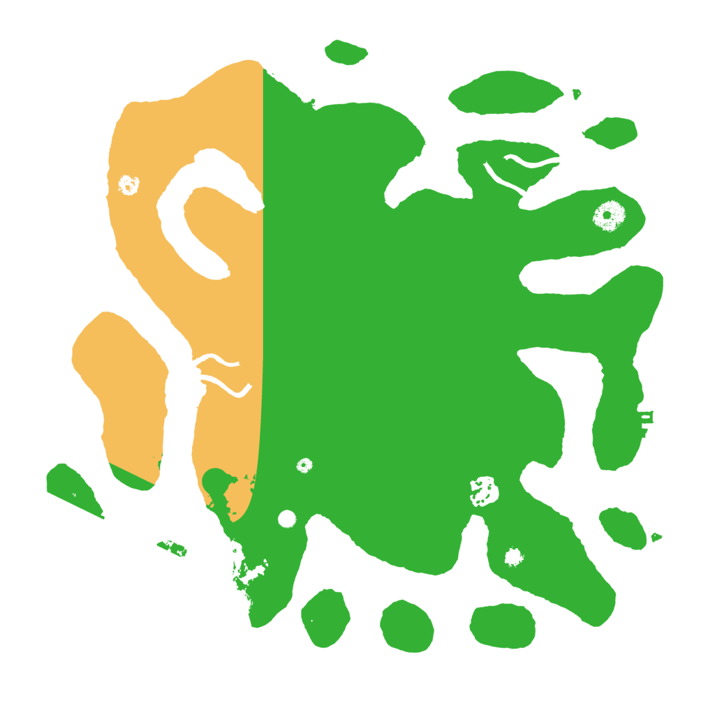 Biome Rust Map: Procedural Map, Size: 3550, Seed: 308007