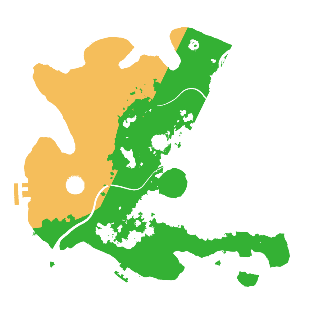 Biome Rust Map: Procedural Map, Size: 3000, Seed: 950441