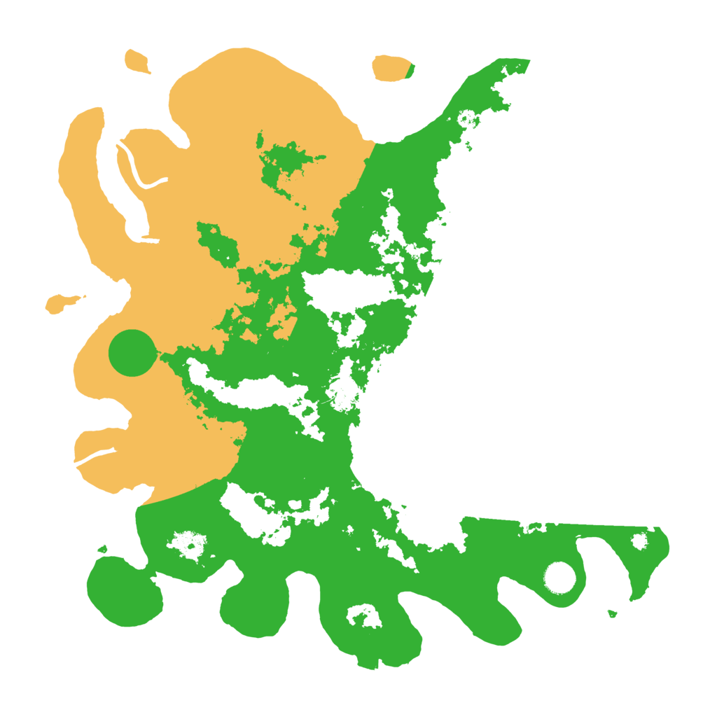 Biome Rust Map: Procedural Map, Size: 4000, Seed: 1021656885