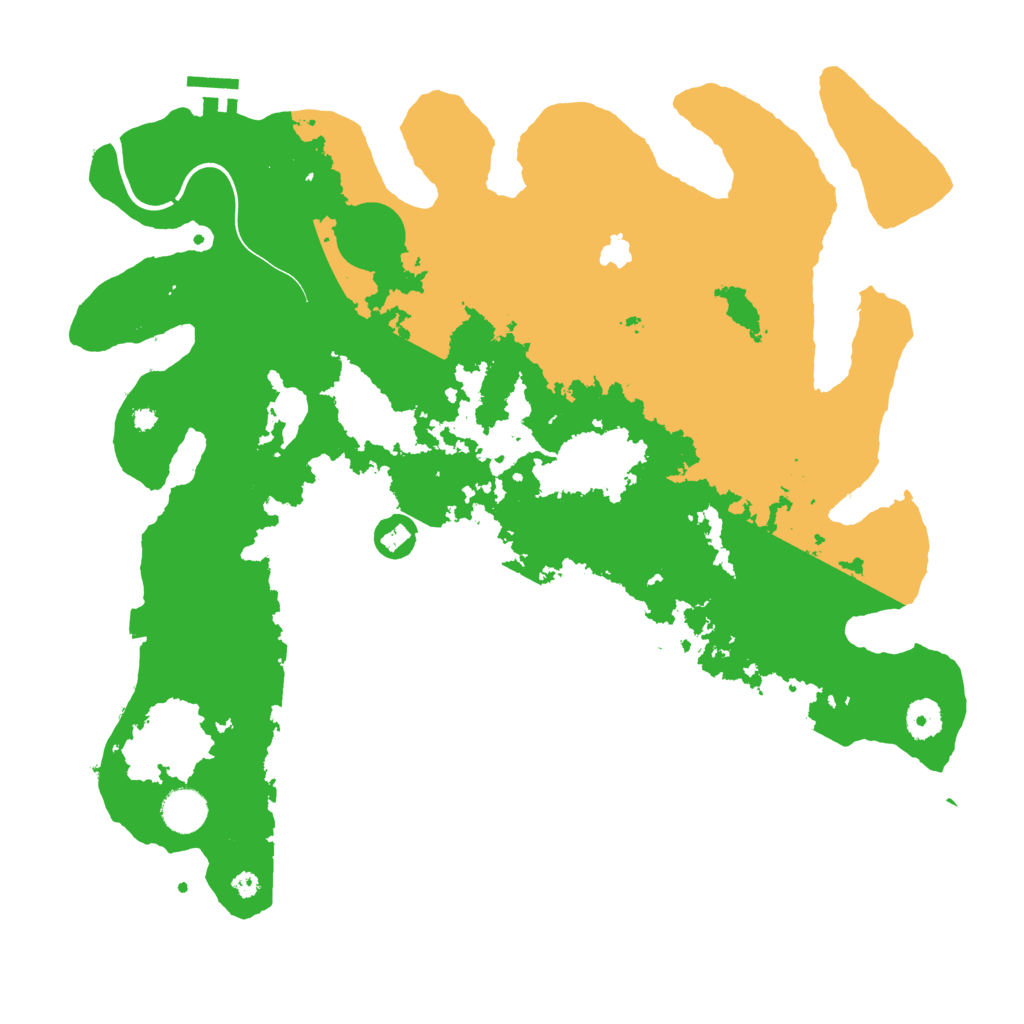 Biome Rust Map: Procedural Map, Size: 4000, Seed: 214773647