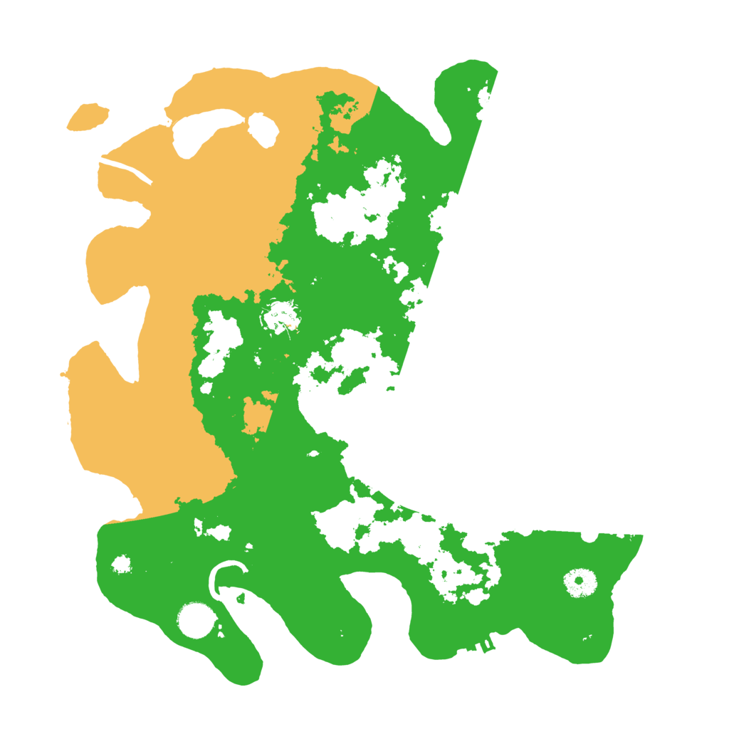 Biome Rust Map: Procedural Map, Size: 3550, Seed: 821651