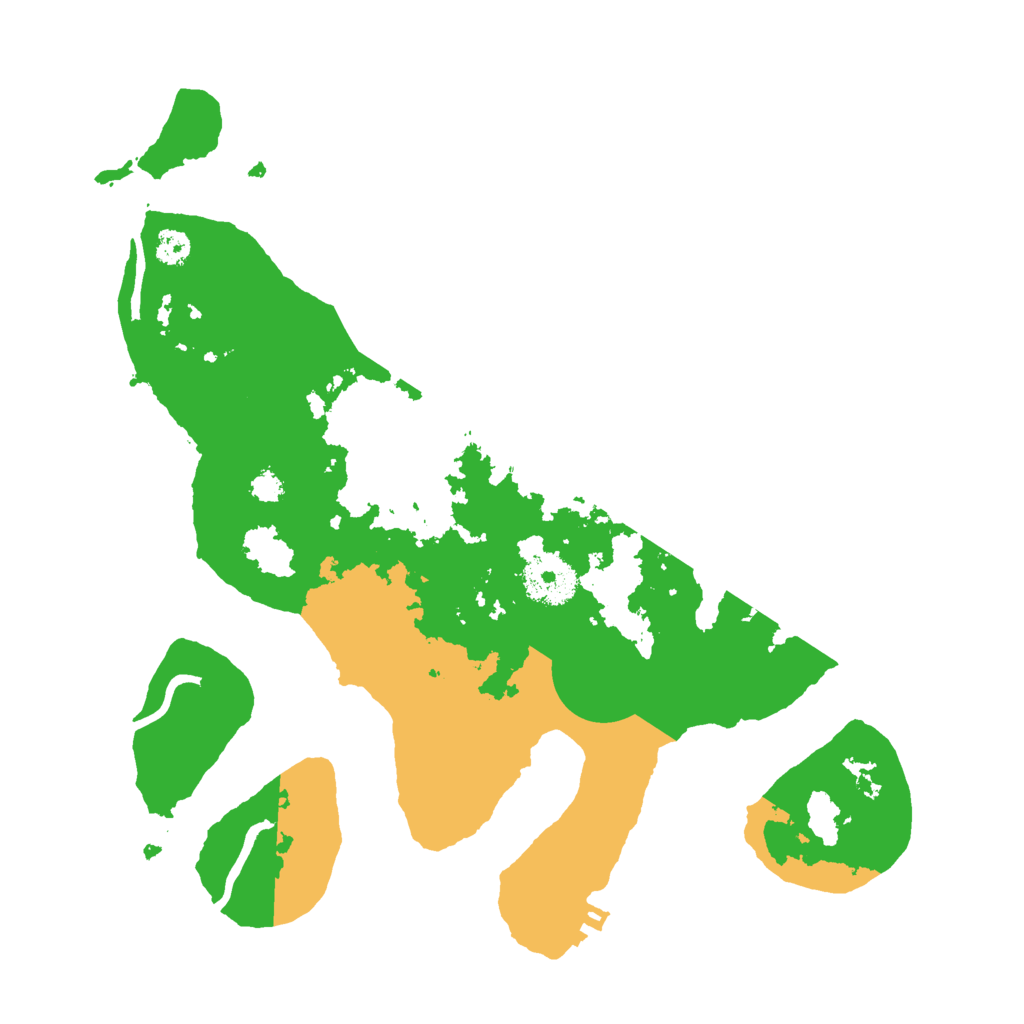 Biome Rust Map: Procedural Map, Size: 3000, Seed: 2082628091