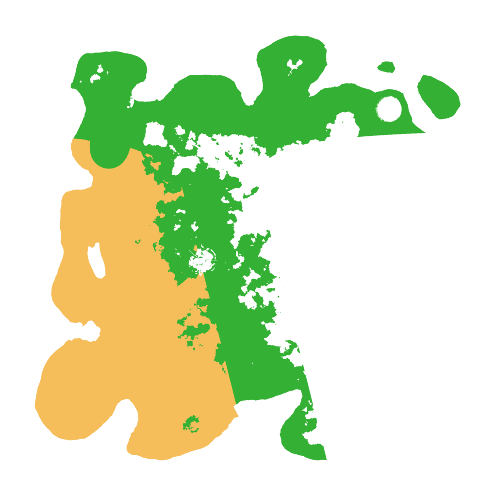 Biome Rust Map: Barren, Size: 3500, Seed: 7112021