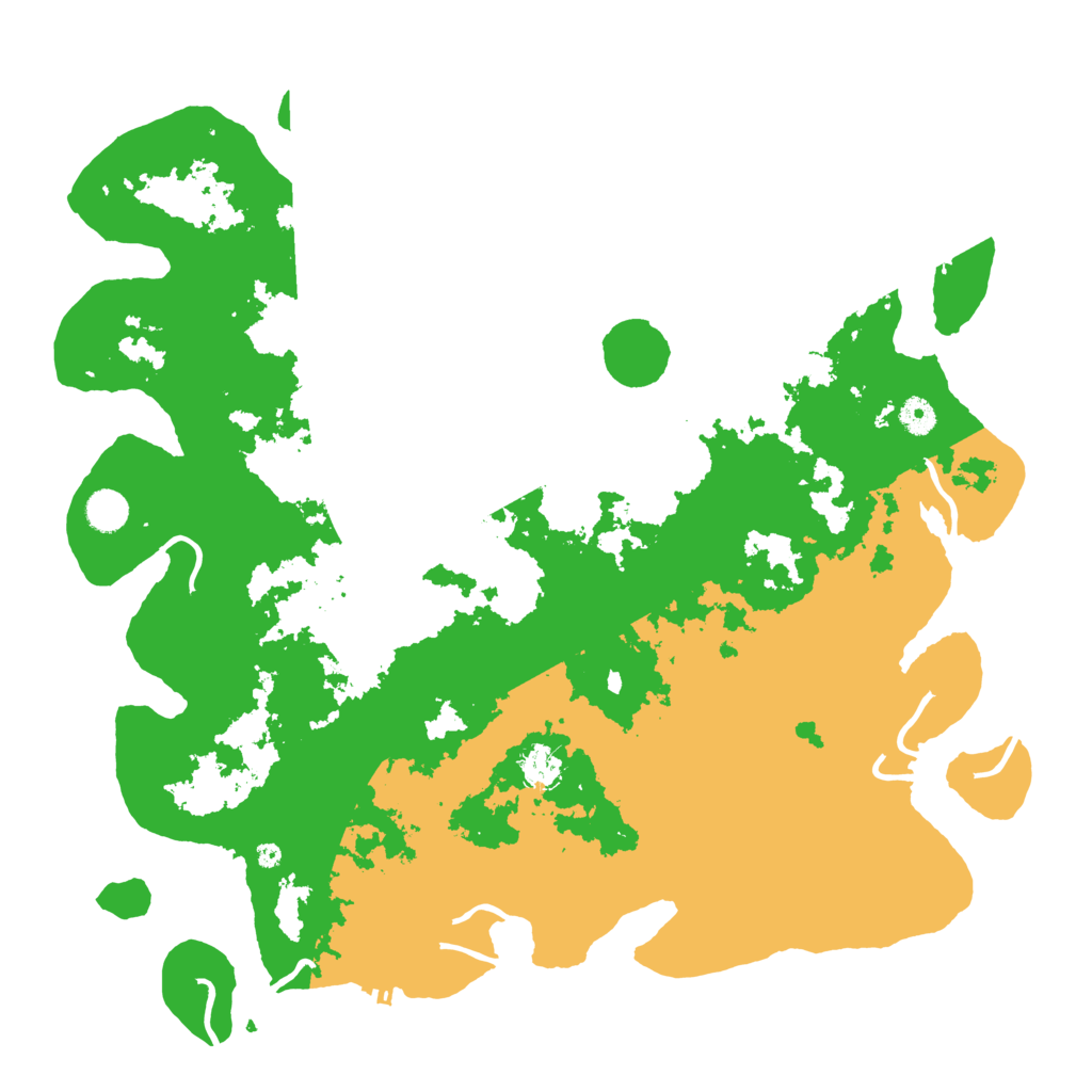 Biome Rust Map: Procedural Map, Size: 4500, Seed: 609138754