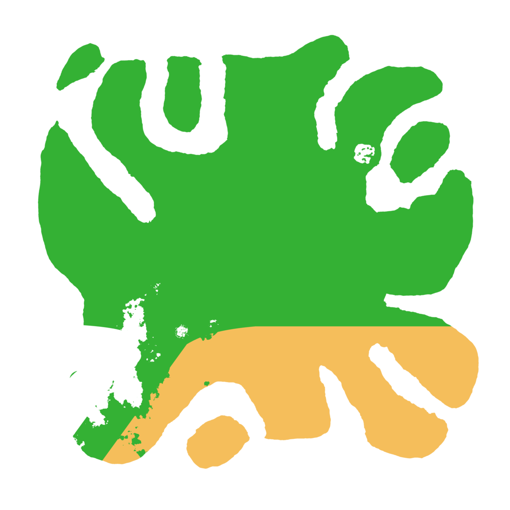 Biome Rust Map: Barren, Size: 3750, Seed: 1388246654