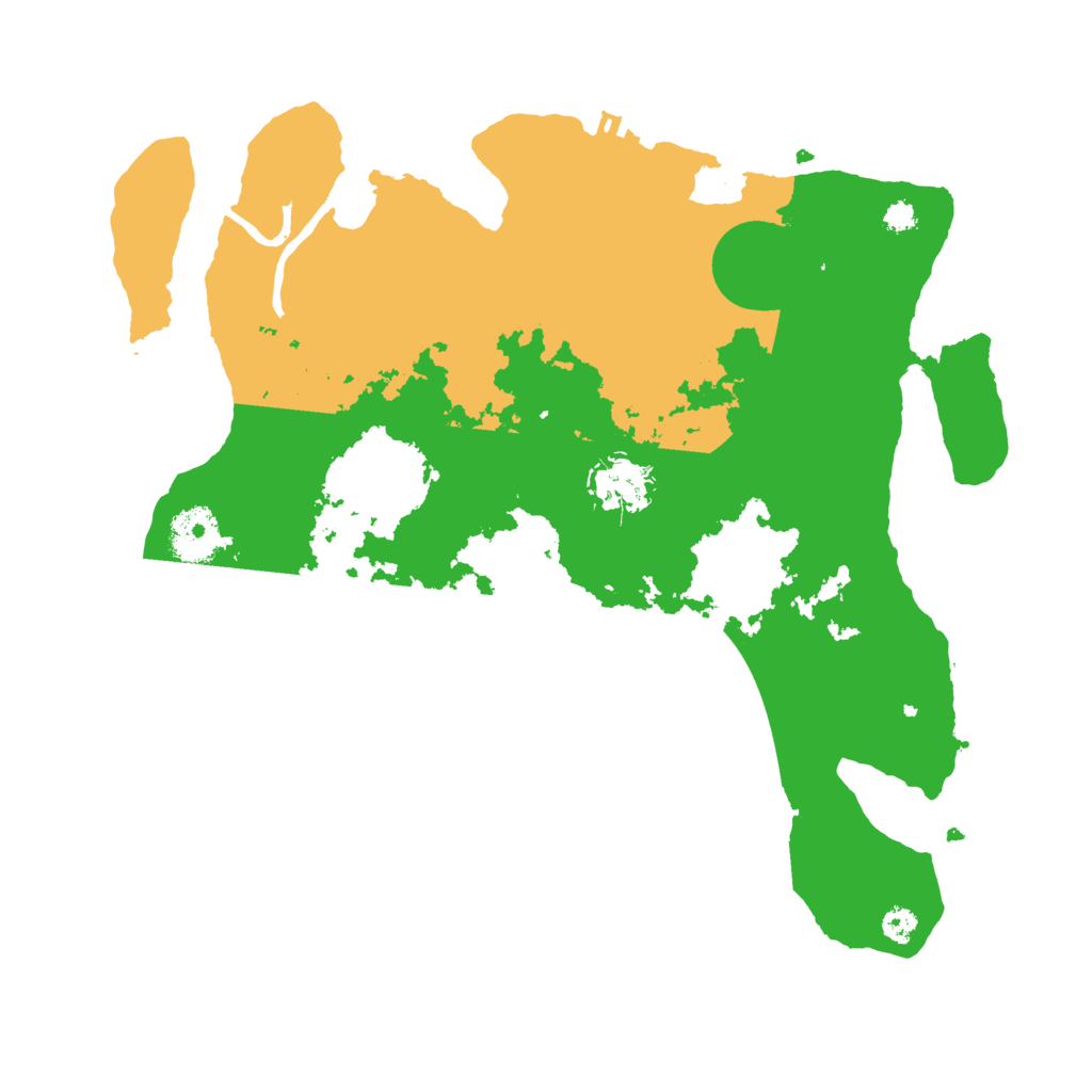 Biome Rust Map: Procedural Map, Size: 3250, Seed: 67