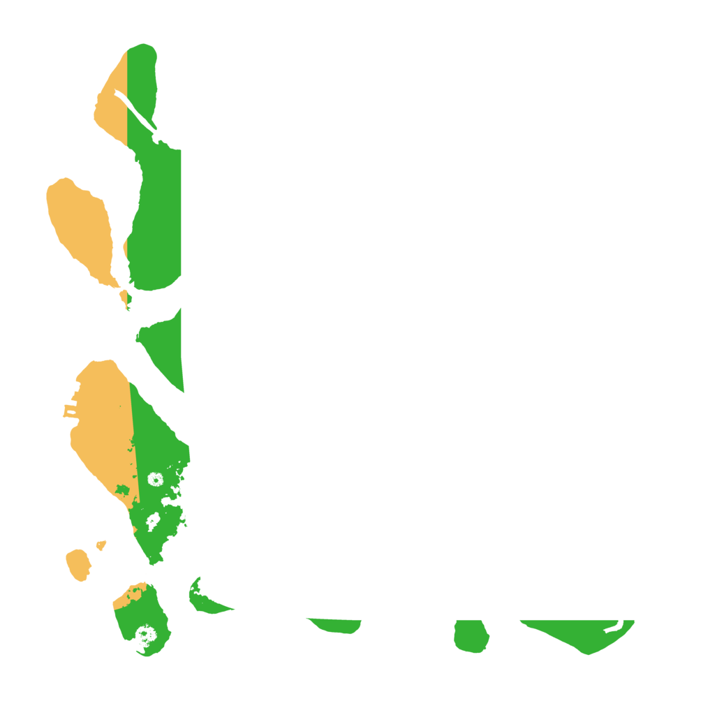 Biome Rust Map: Procedural Map, Size: 3500, Seed: 51989107