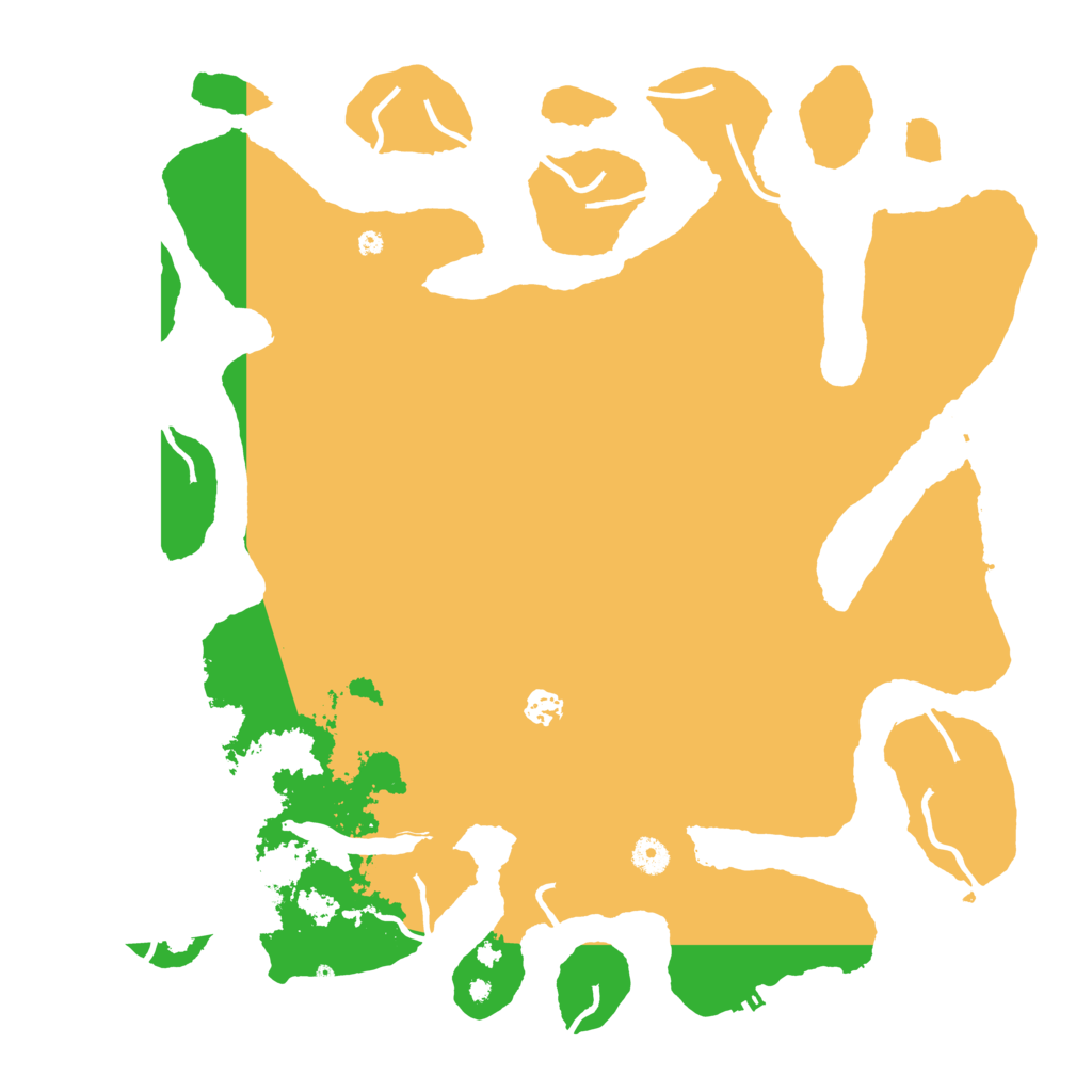 Biome Rust Map: Procedural Map, Size: 4500, Seed: 2018