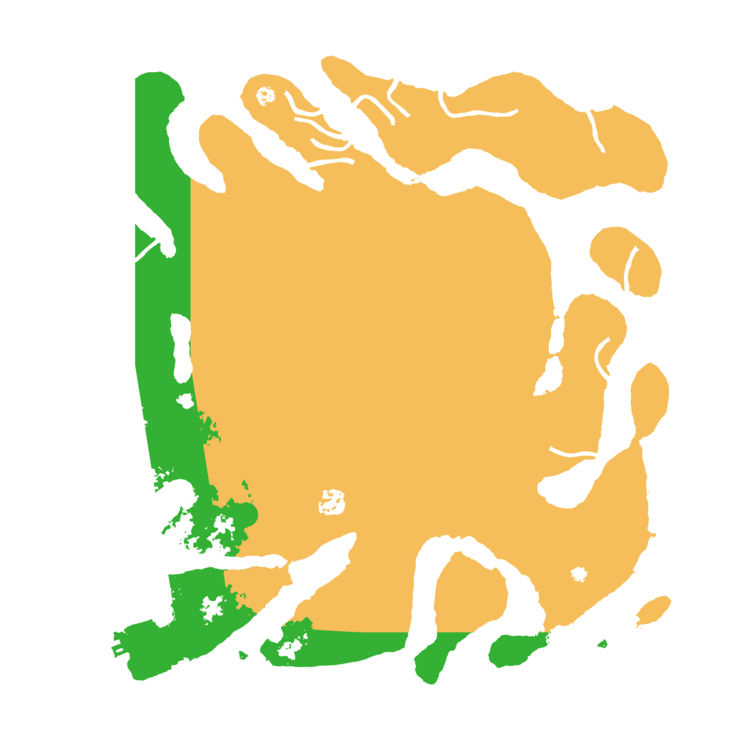 Biome Rust Map: Procedural Map, Size: 4000, Seed: 7543