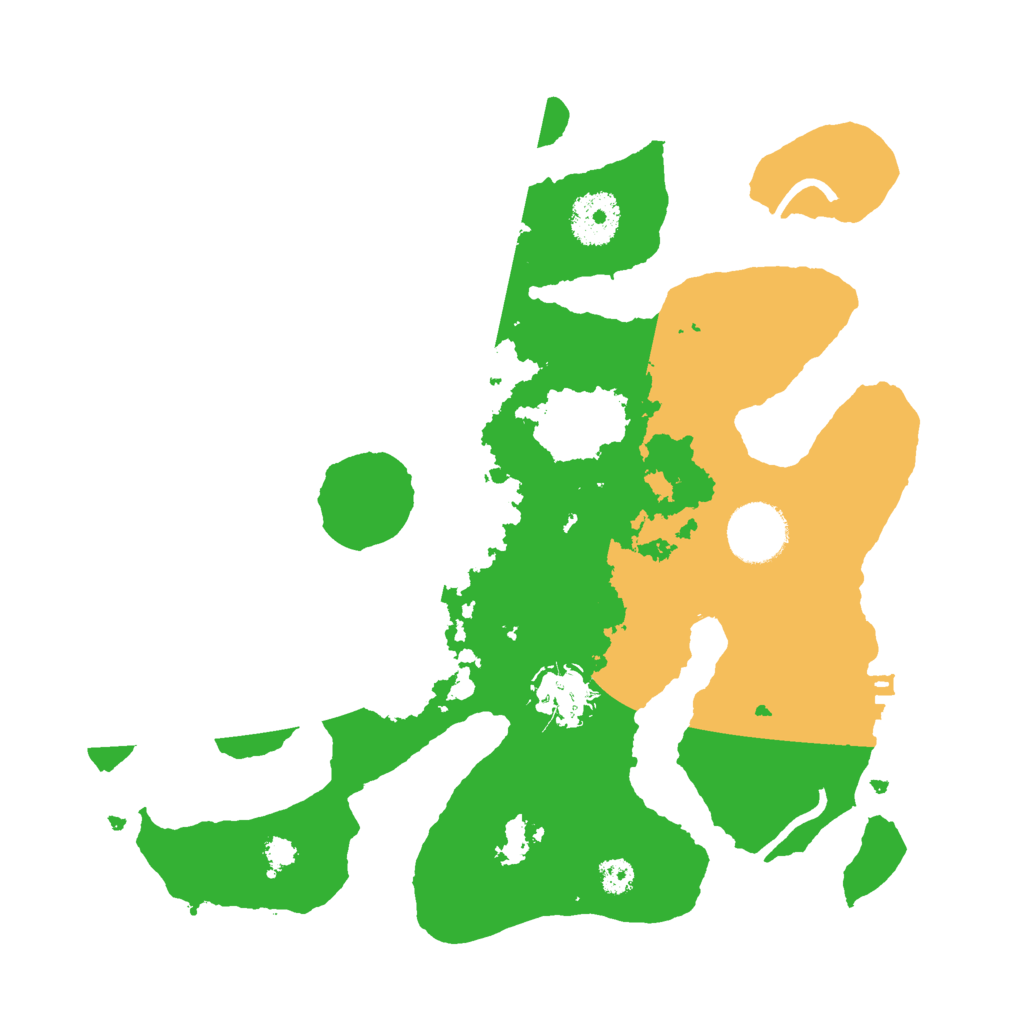 Biome Rust Map: Procedural Map, Size: 3000, Seed: 11222021