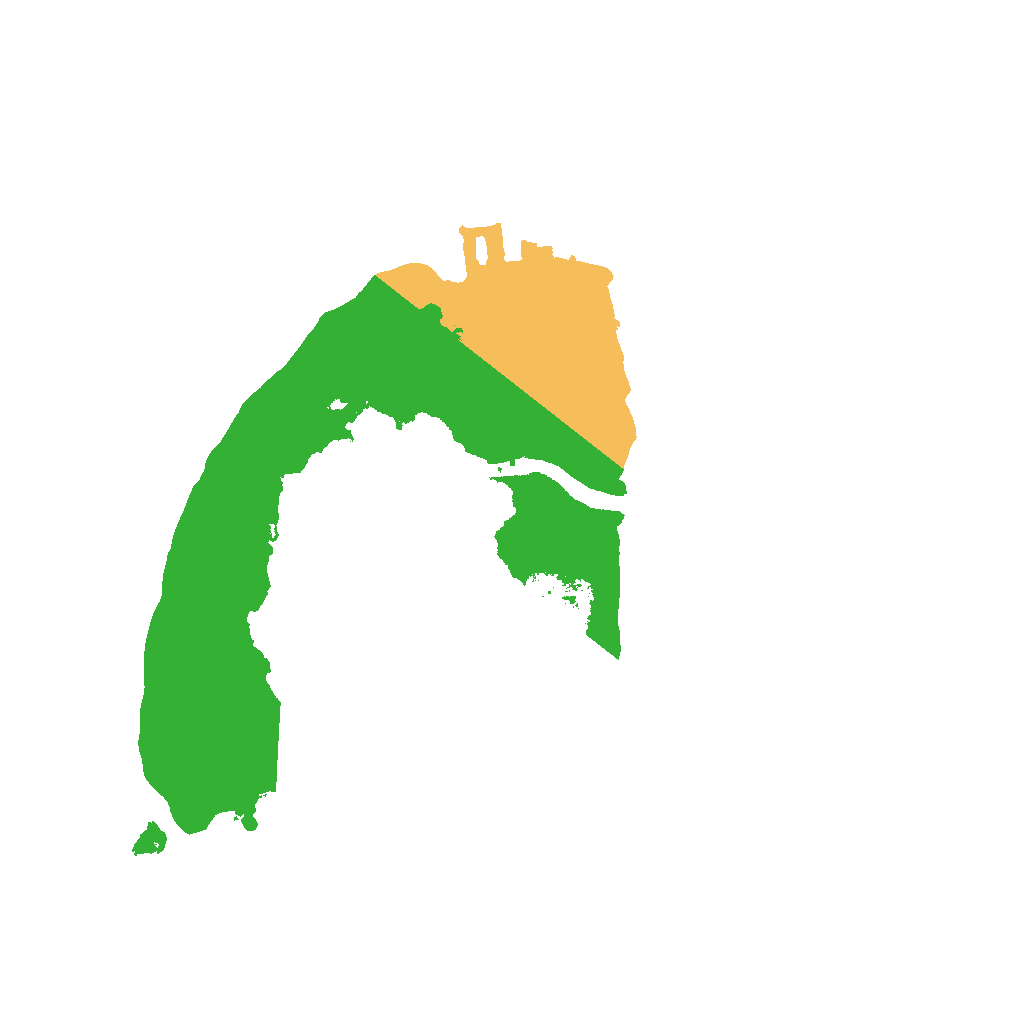 Biome Rust Map: Procedural Map, Size: 1500, Seed: 1254522144