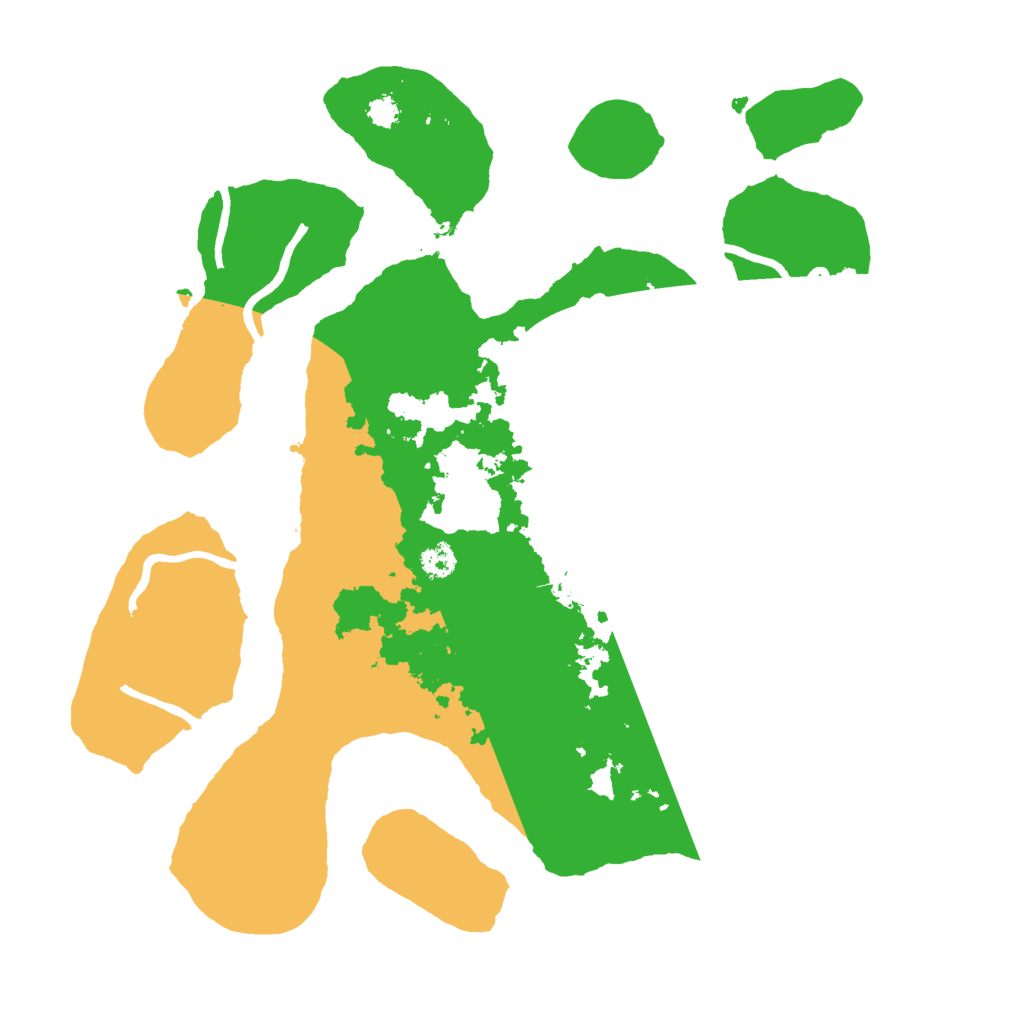 Biome Rust Map: Procedural Map, Size: 3000, Seed: 1543950661