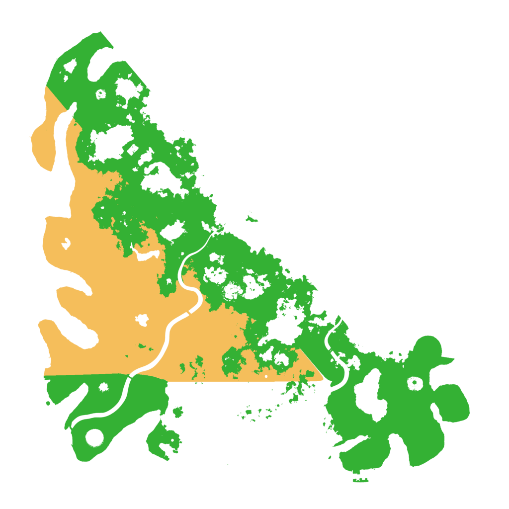 Biome Rust Map: Procedural Map, Size: 5011, Seed: 1211