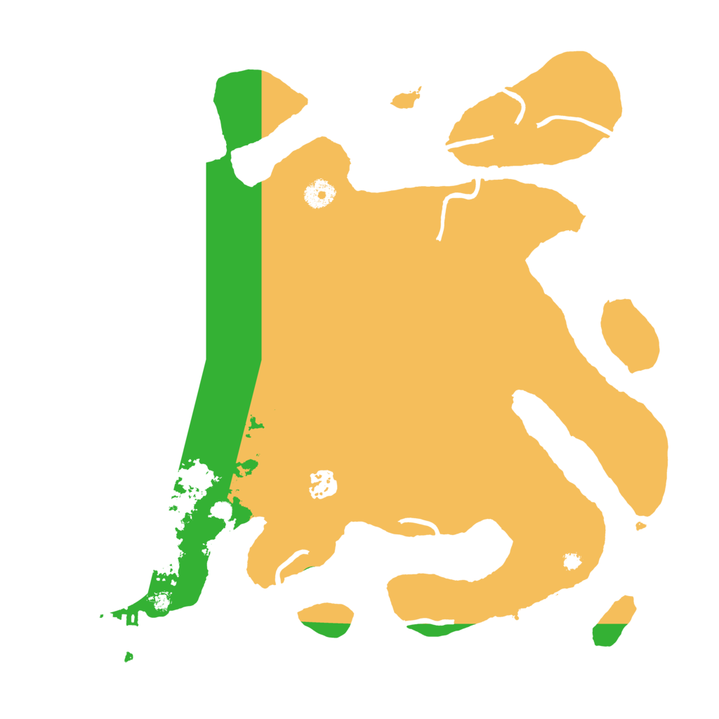 Biome Rust Map: Procedural Map, Size: 3700, Seed: 645398328