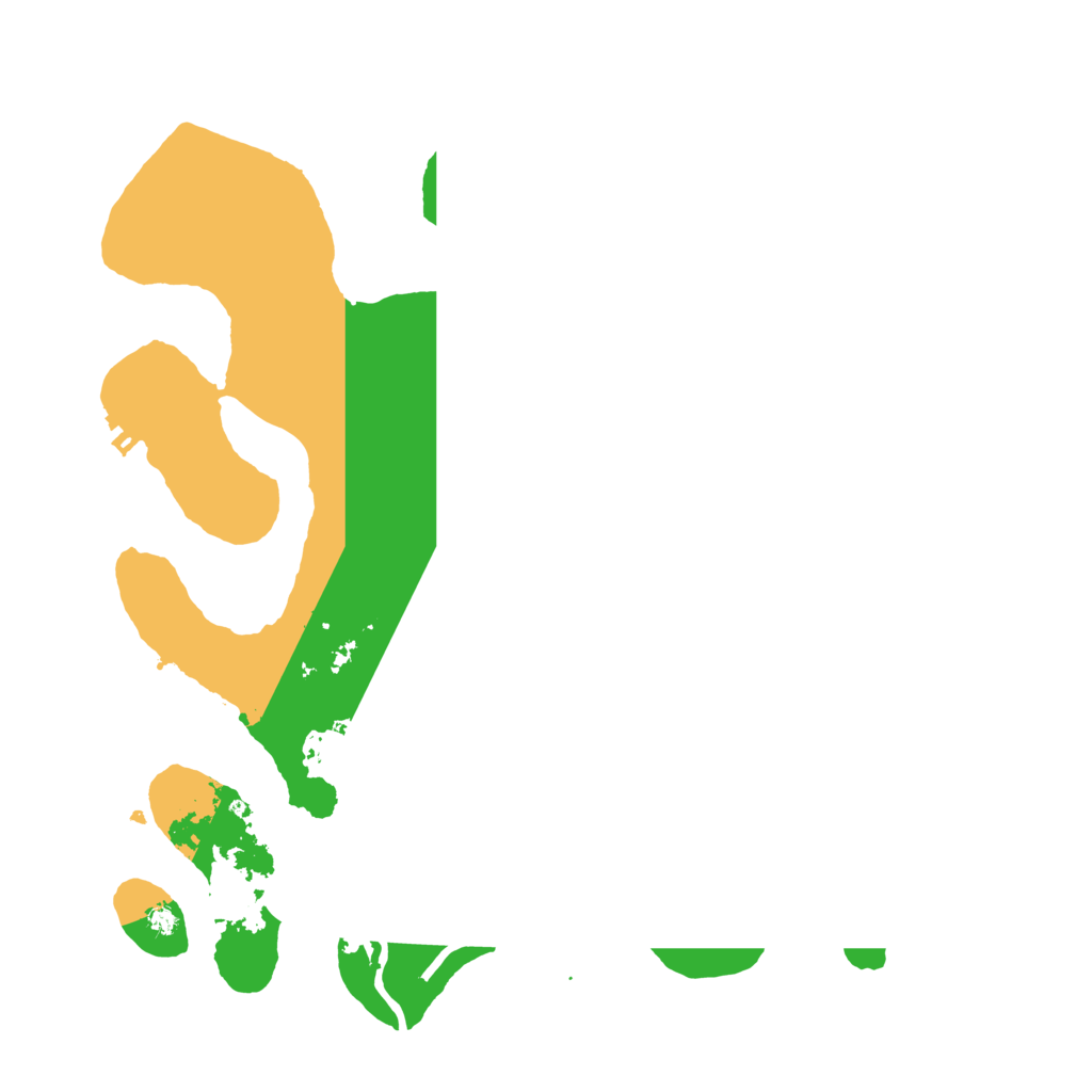 Biome Rust Map: Procedural Map, Size: 3500, Seed: 407209593