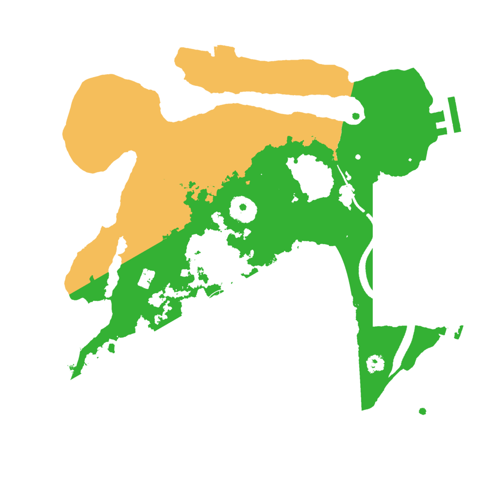 Biome Rust Map: Procedural Map, Size: 2800, Seed: 5437723