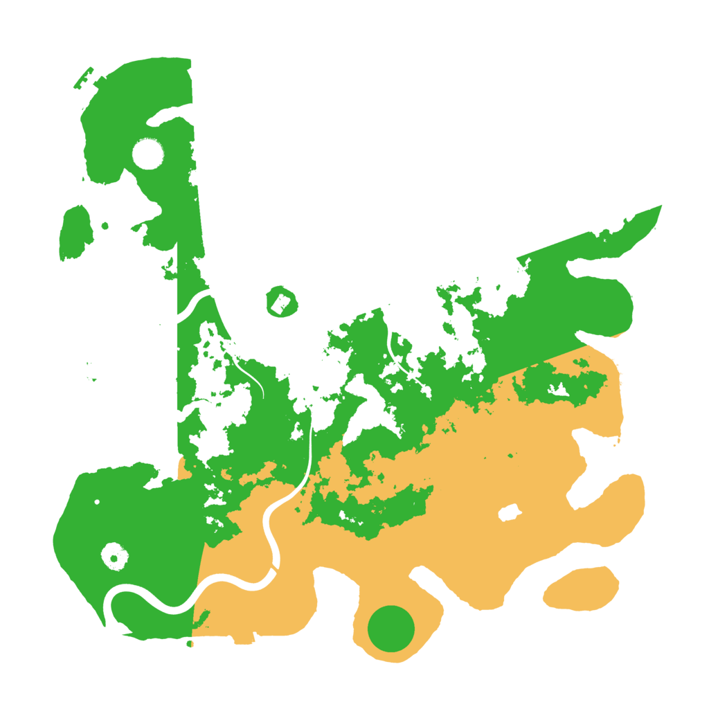 Biome Rust Map: Procedural Map, Size: 4000, Seed: 423850120