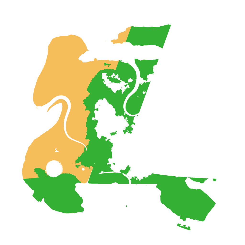 Biome Rust Map: Procedural Map, Size: 2679, Seed: 10665601