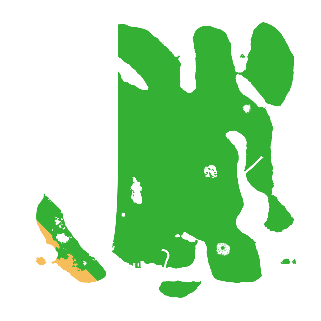 Biome Rust Map: Procedural Map, Size: 3600, Seed: 508014592