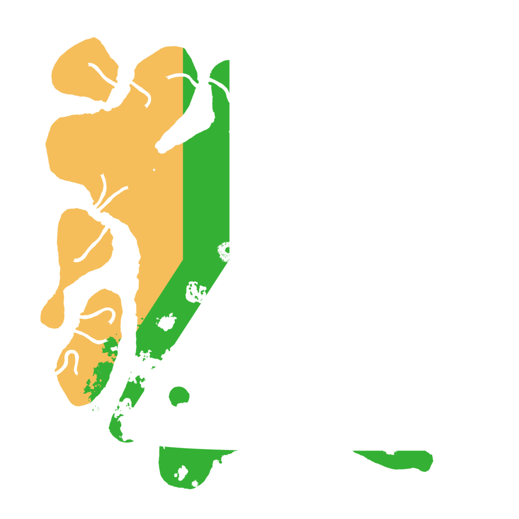 Biome Rust Map: Procedural Map, Size: 3600, Seed: 141729793