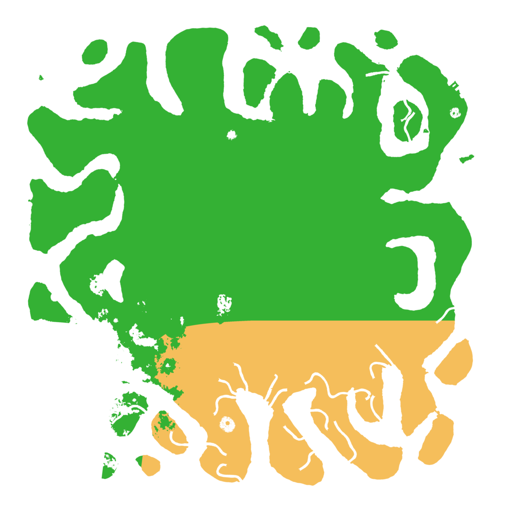 Biome Rust Map: Procedural Map, Size: 5000, Seed: 48595