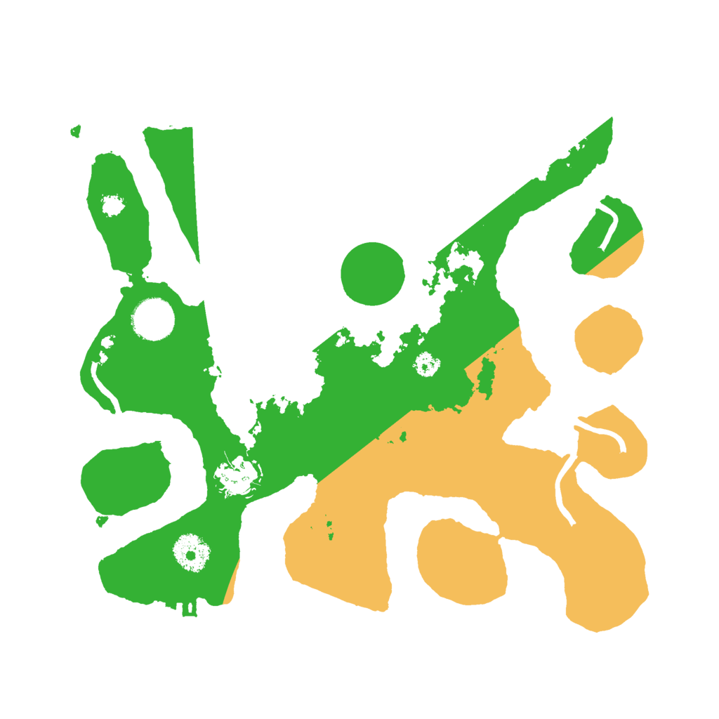 Biome Rust Map: Procedural Map, Size: 3000, Seed: 1054627350