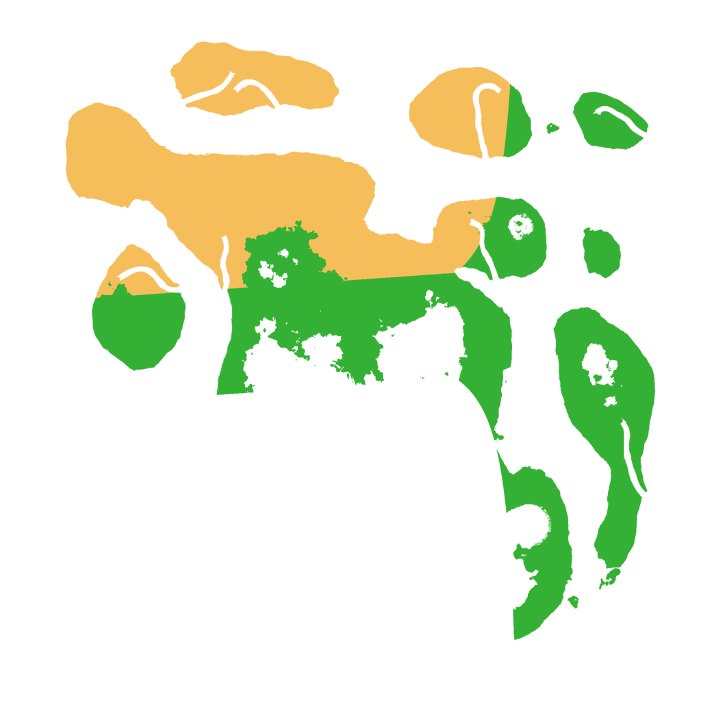 Biome Rust Map: Procedural Map, Size: 3000, Seed: 1734552761