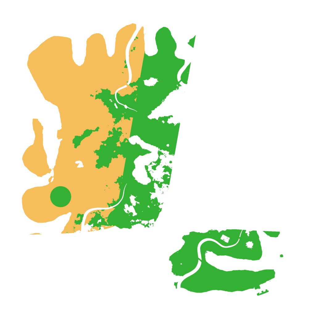 Biome Rust Map: Procedural Map, Size: 4000, Seed: 375087764