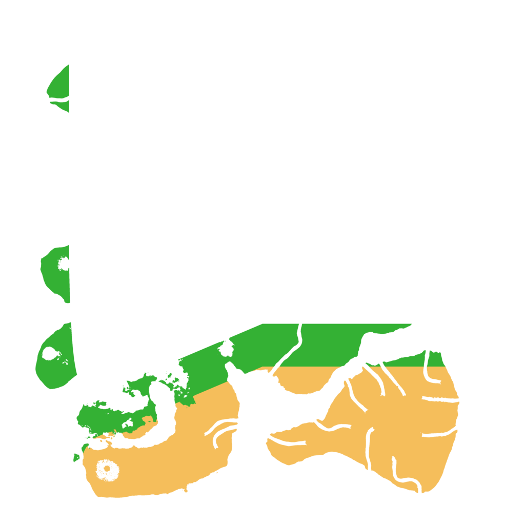 Biome Rust Map: Procedural Map, Size: 3500, Seed: 211118