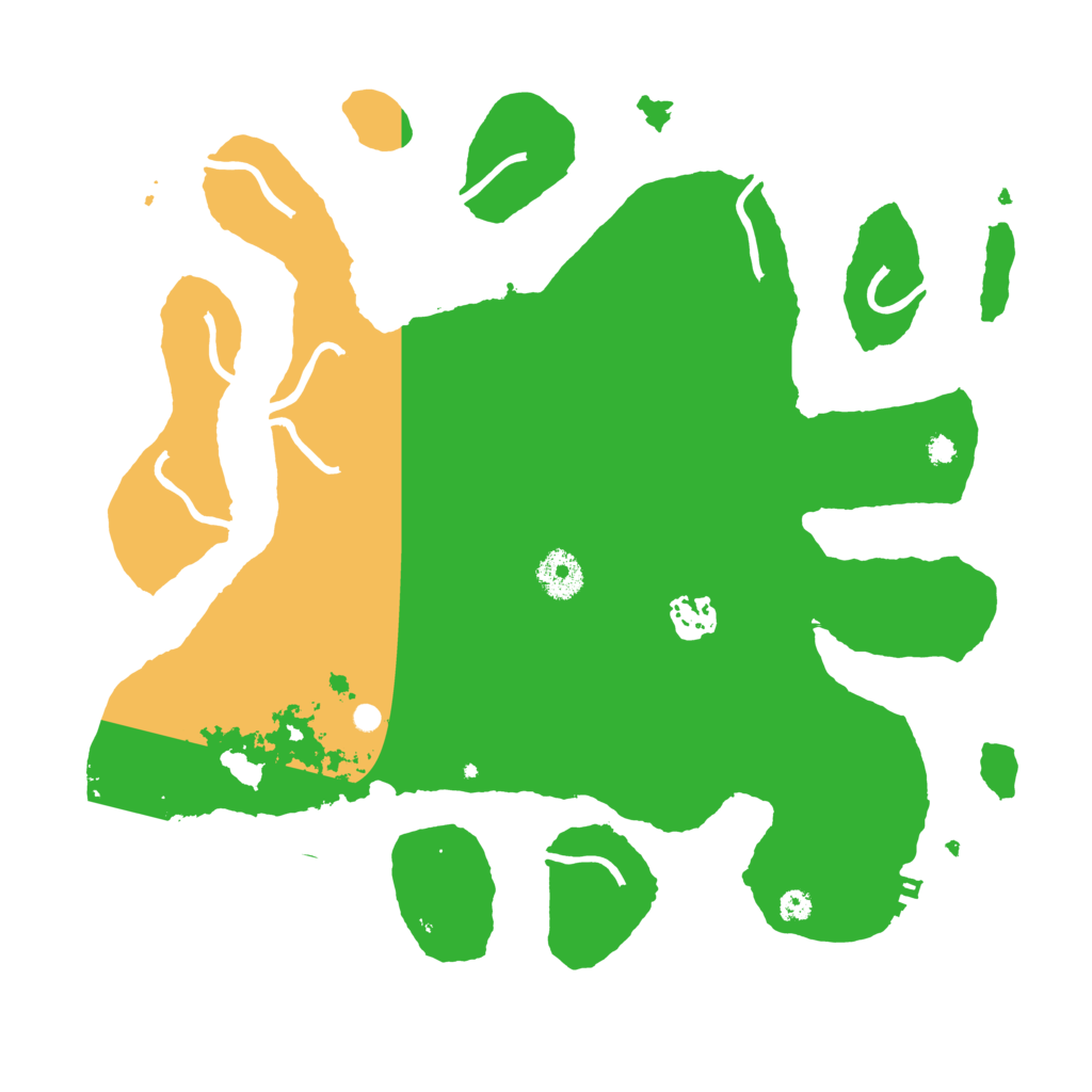 Biome Rust Map: Procedural Map, Size: 3500, Seed: 1122017705