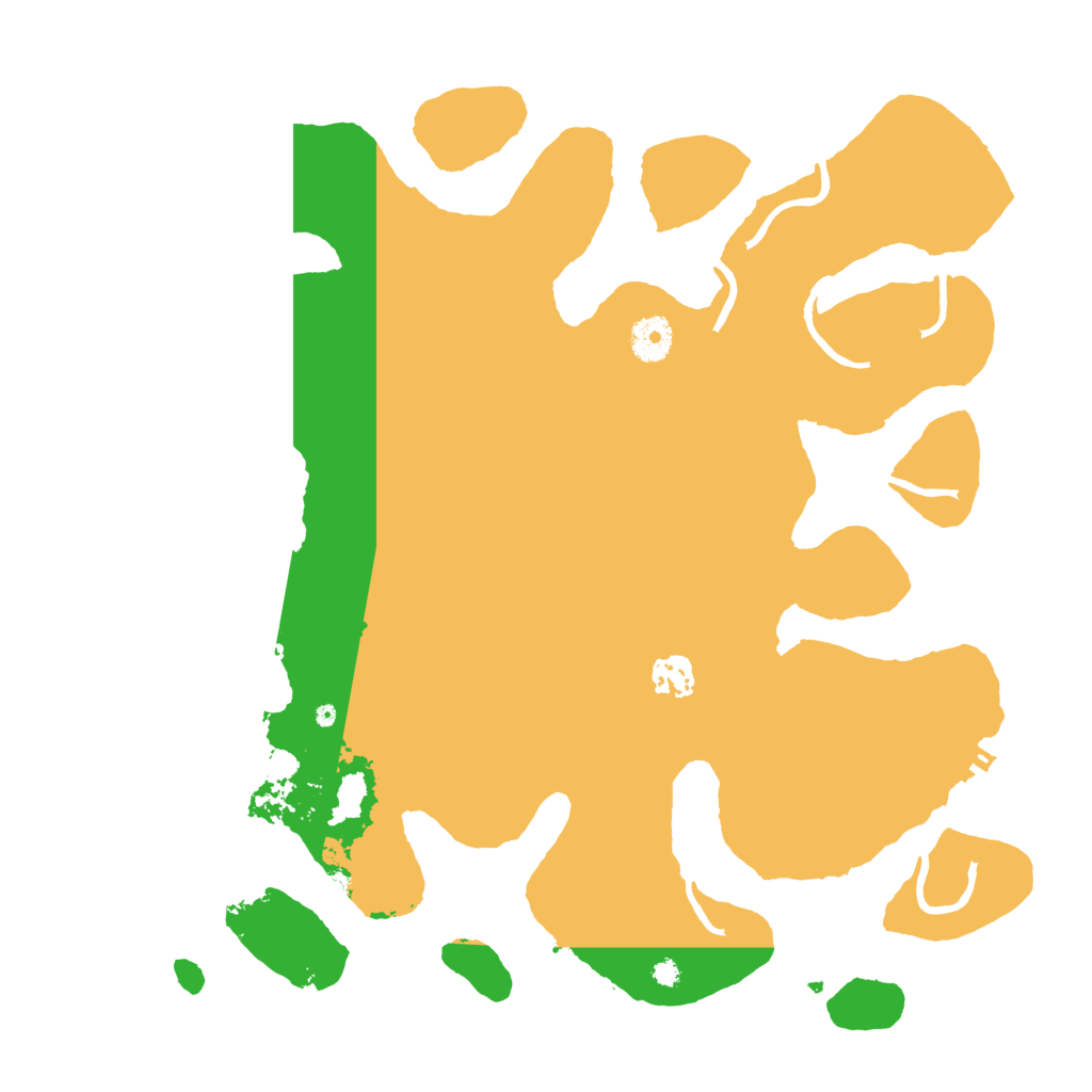 Biome Rust Map: Procedural Map, Size: 3750, Seed: 78442