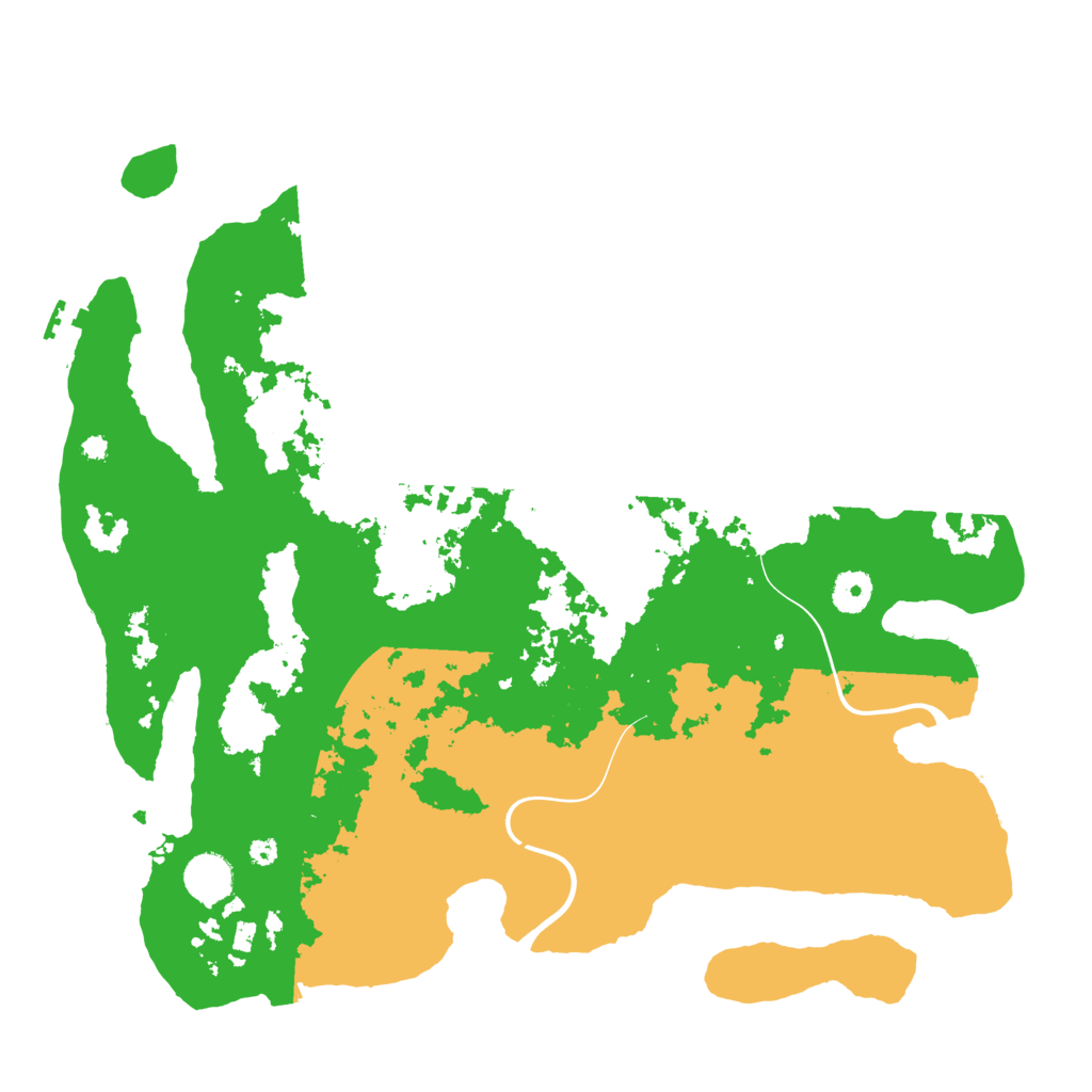 Biome Rust Map: Procedural Map, Size: 3950, Seed: 1397803777