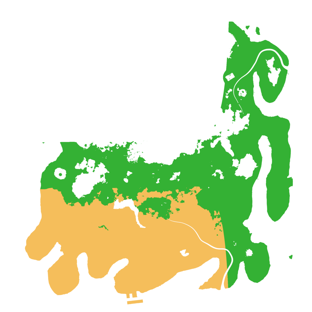 Biome Rust Map: Procedural Map, Size: 4000, Seed: 1775115089