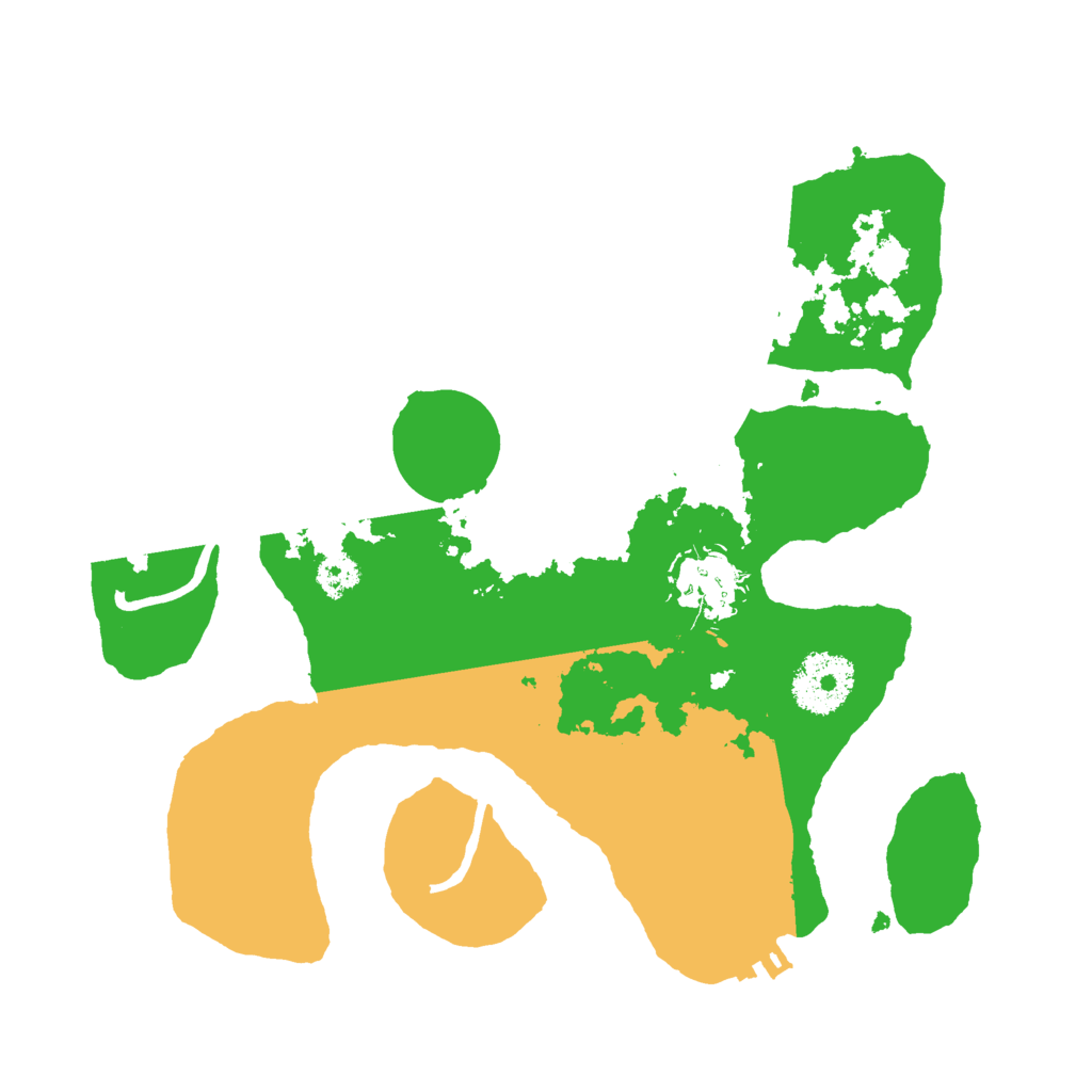 Biome Rust Map: Procedural Map, Size: 2700, Seed: 67645236