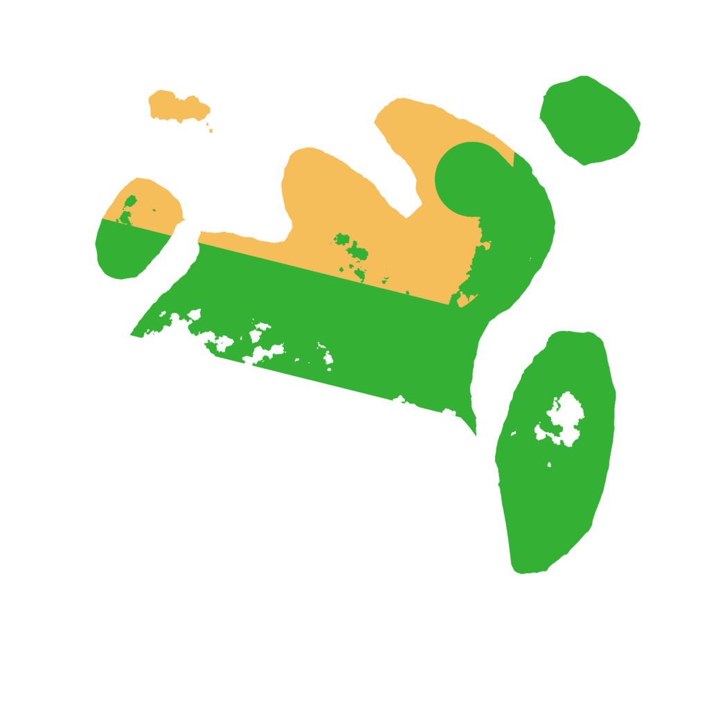 Biome Rust Map: Barren, Size: 2500, Seed: 607533