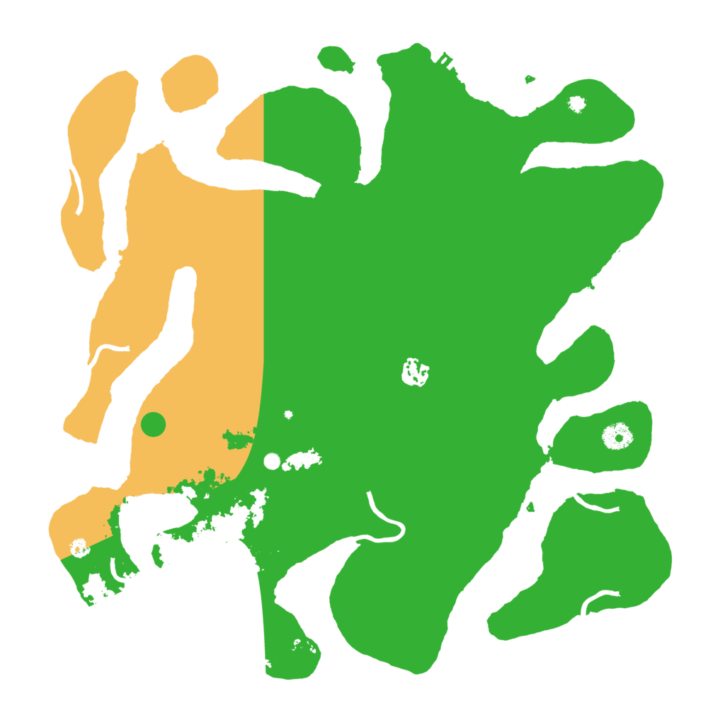 Biome Rust Map: Procedural Map, Size: 3850, Seed: 2097917676