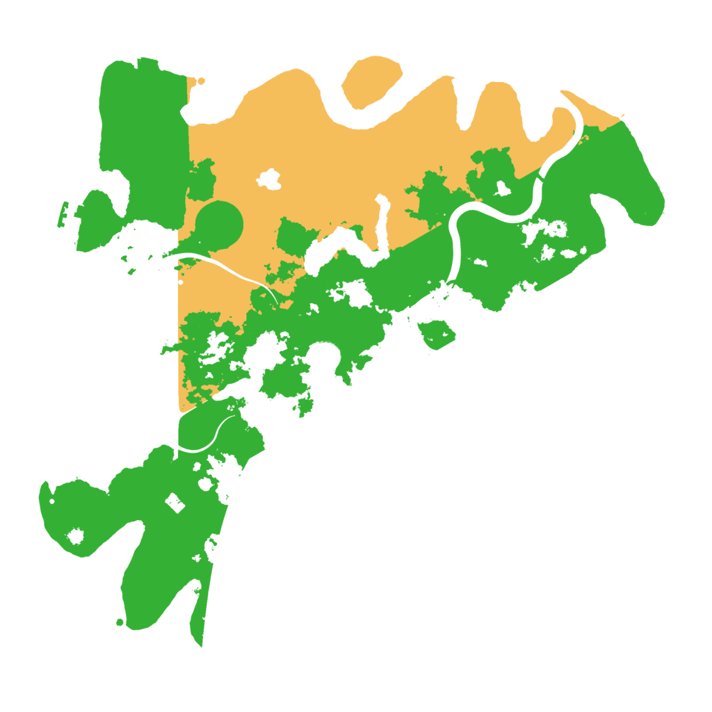 Biome Rust Map: Procedural Map, Size: 4000, Seed: 175586