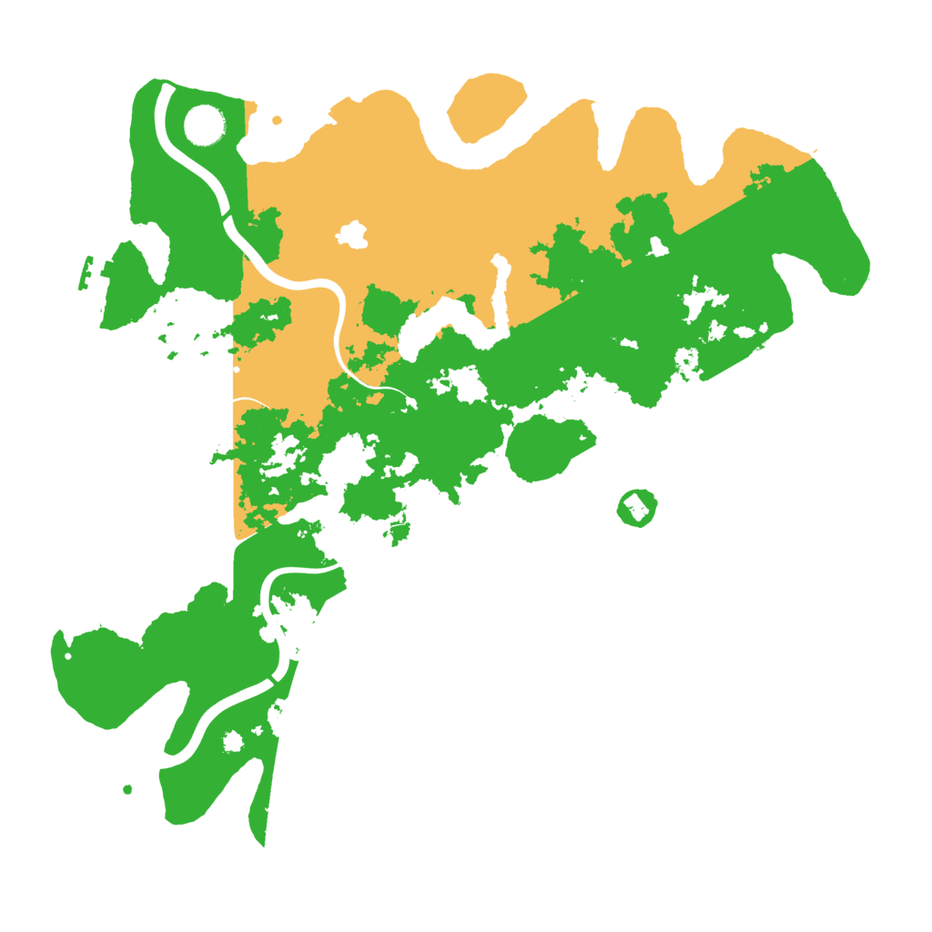 Biome Rust Map: Procedural Map, Size: 4000, Seed: 175586