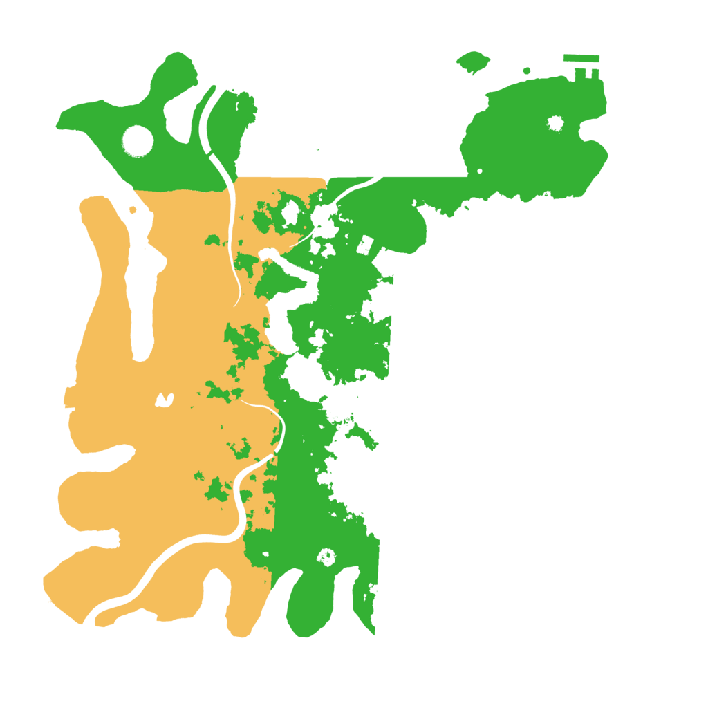 Biome Rust Map: Procedural Map, Size: 4000, Seed: 351795826