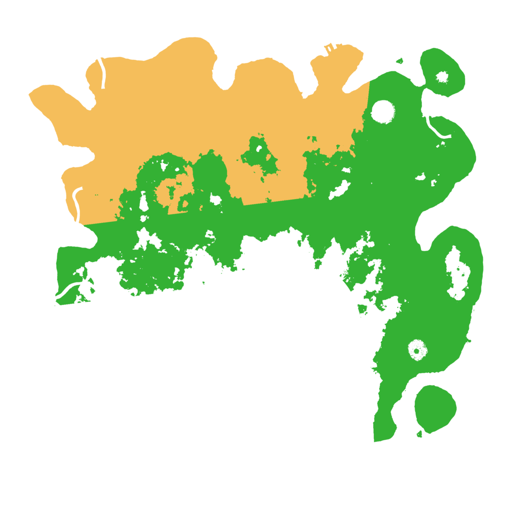 Biome Rust Map: Procedural Map, Size: 3950, Seed: 669689542