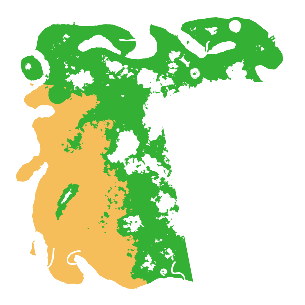 Biome Rust Map: Procedural Map, Size: 4500, Seed: 7157