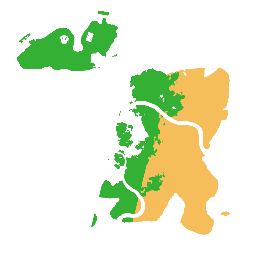 Biome Rust Map: Procedural Map, Size: 3000, Seed: 1529314204
