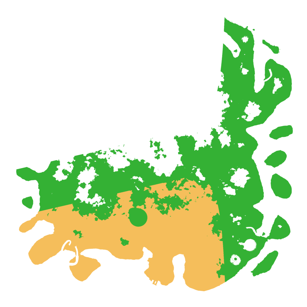 Biome Rust Map: Procedural Map, Size: 4500, Seed: 17850800