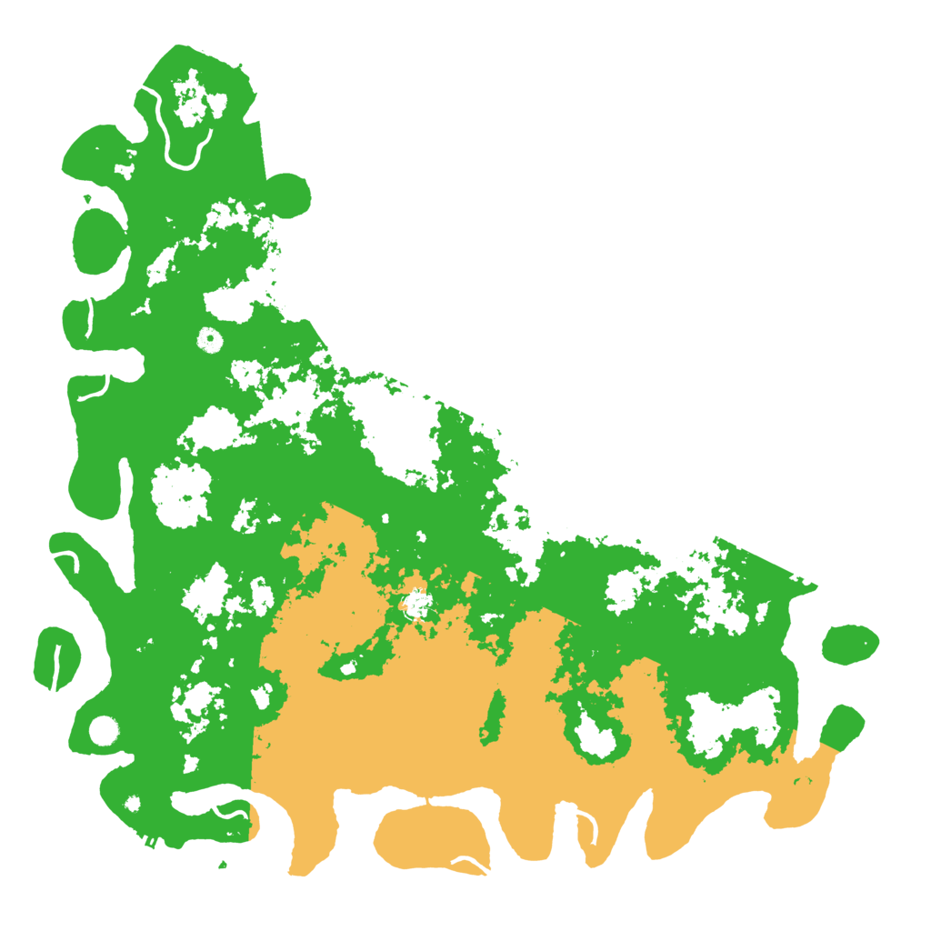 Biome Rust Map: Procedural Map, Size: 5500, Seed: 7273529