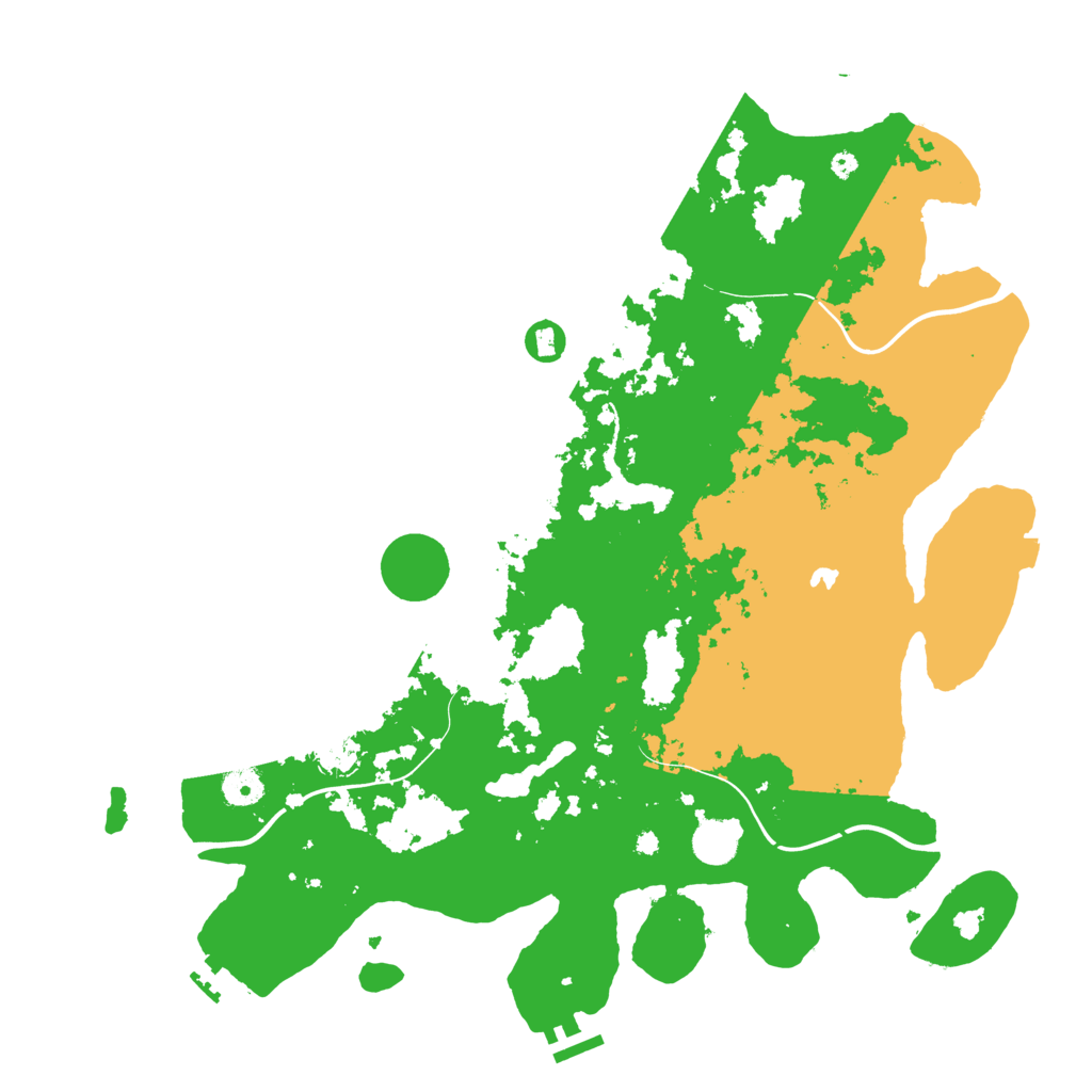 Biome Rust Map: Procedural Map, Size: 4250, Seed: 8430335