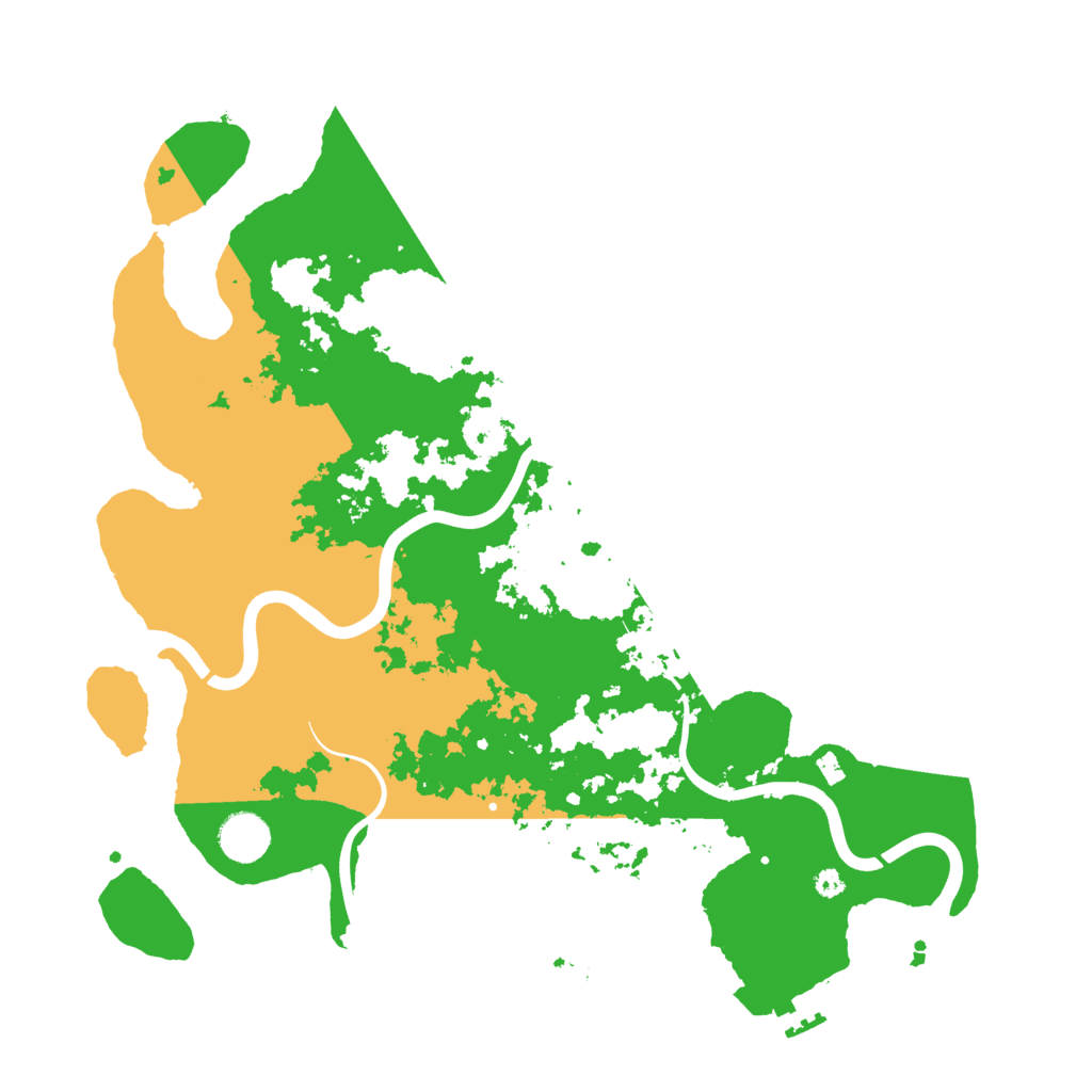 Biome Rust Map: Procedural Map, Size: 3850, Seed: 2119977691