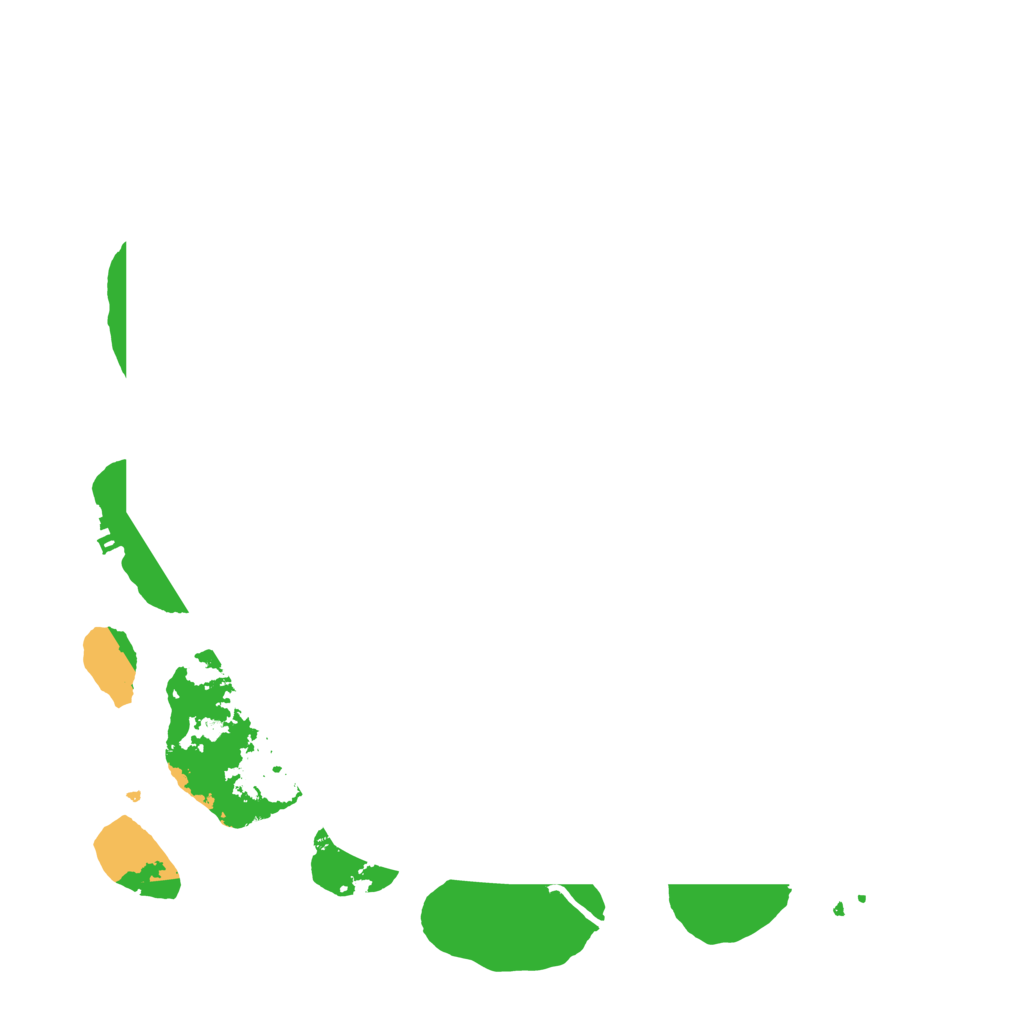 Biome Rust Map: Procedural Map, Size: 3850, Seed: 2119977691