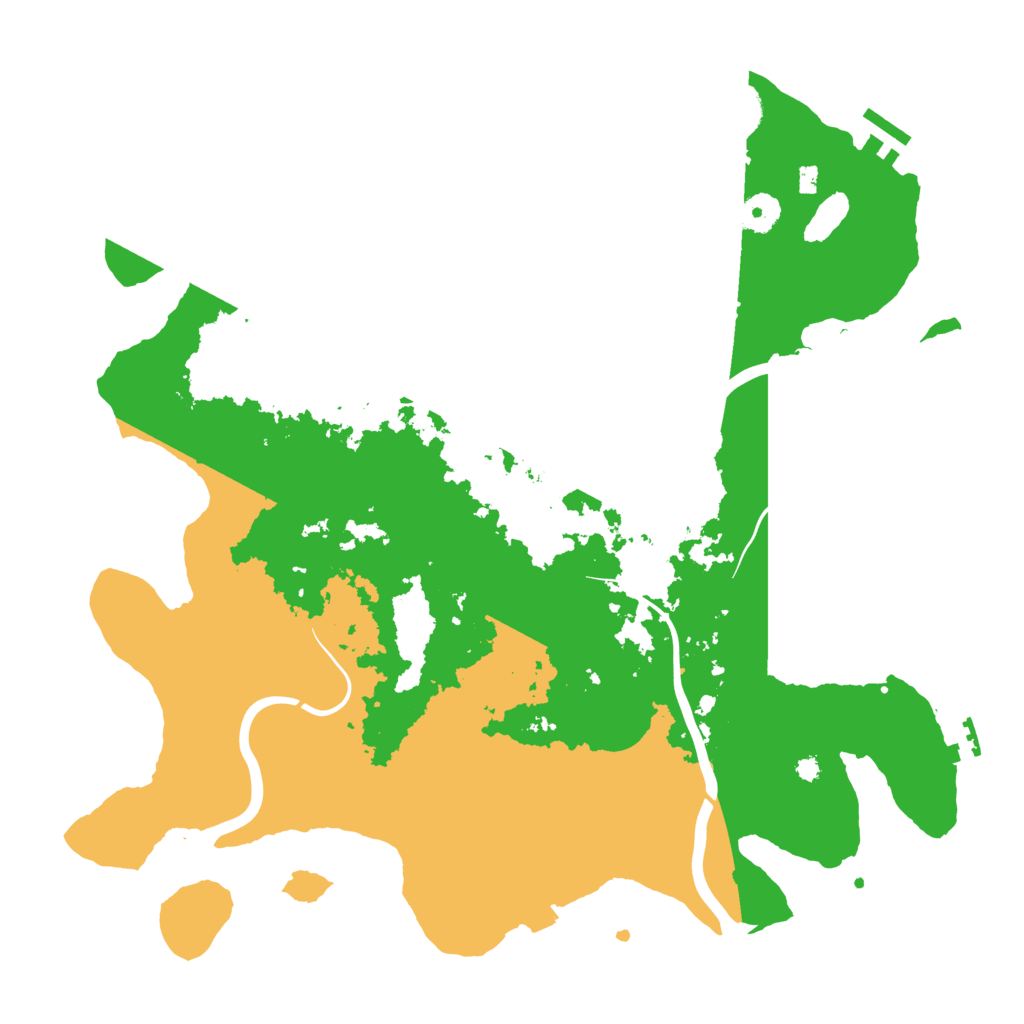 Biome Rust Map: Procedural Map, Size: 3950, Seed: 872157968