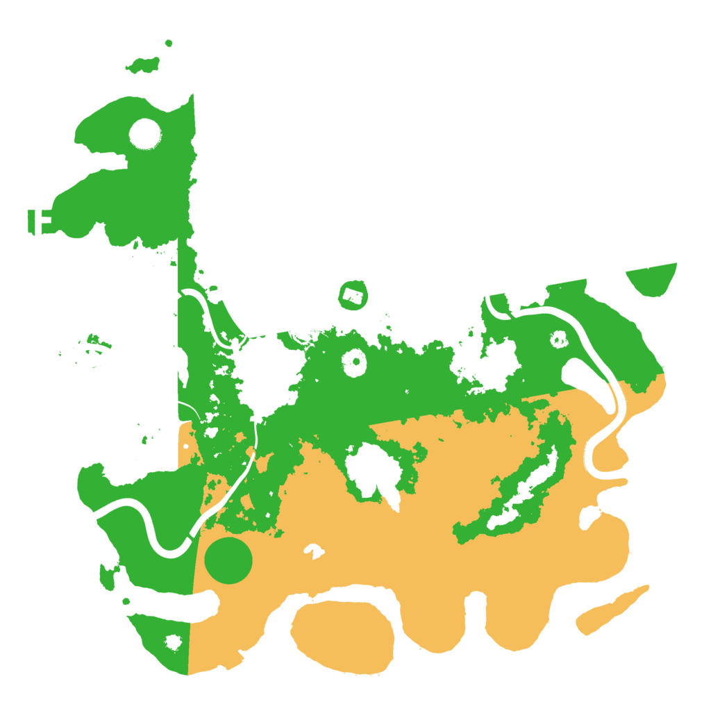 Biome Rust Map: Procedural Map, Size: 4000, Seed: 754048